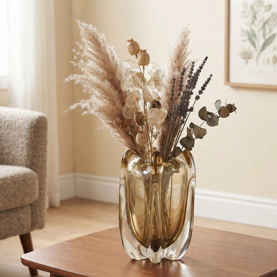 Fluid Form Glass Vase