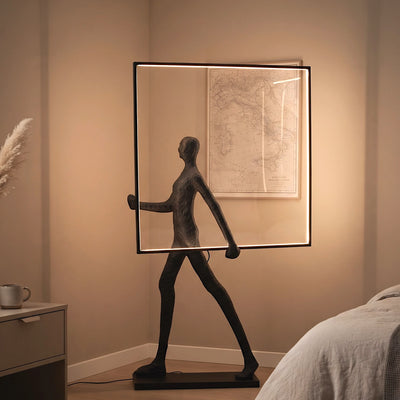 Frame Walker Art Sculpture
