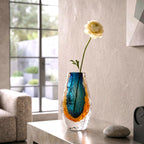 Fusion Core vase, ranunculus, living room