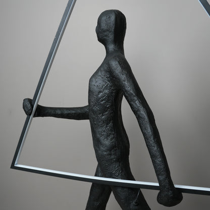 Geometric Walker Light Sculpture