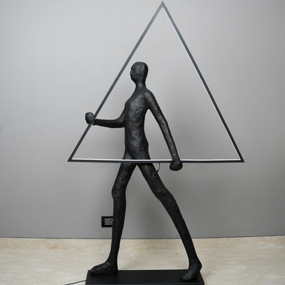 Geometric Walker Light Sculpture