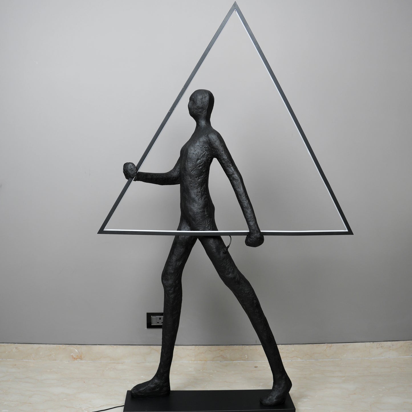 Geometric Walker Light Sculpture