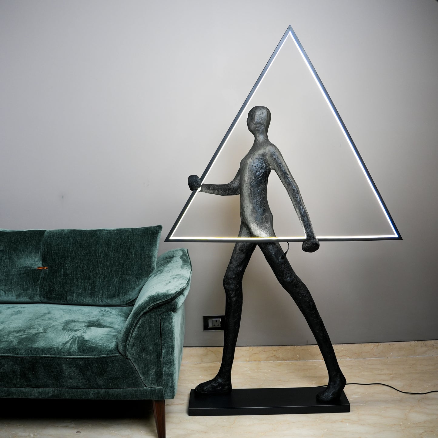 Geometric Walker Light Sculpture