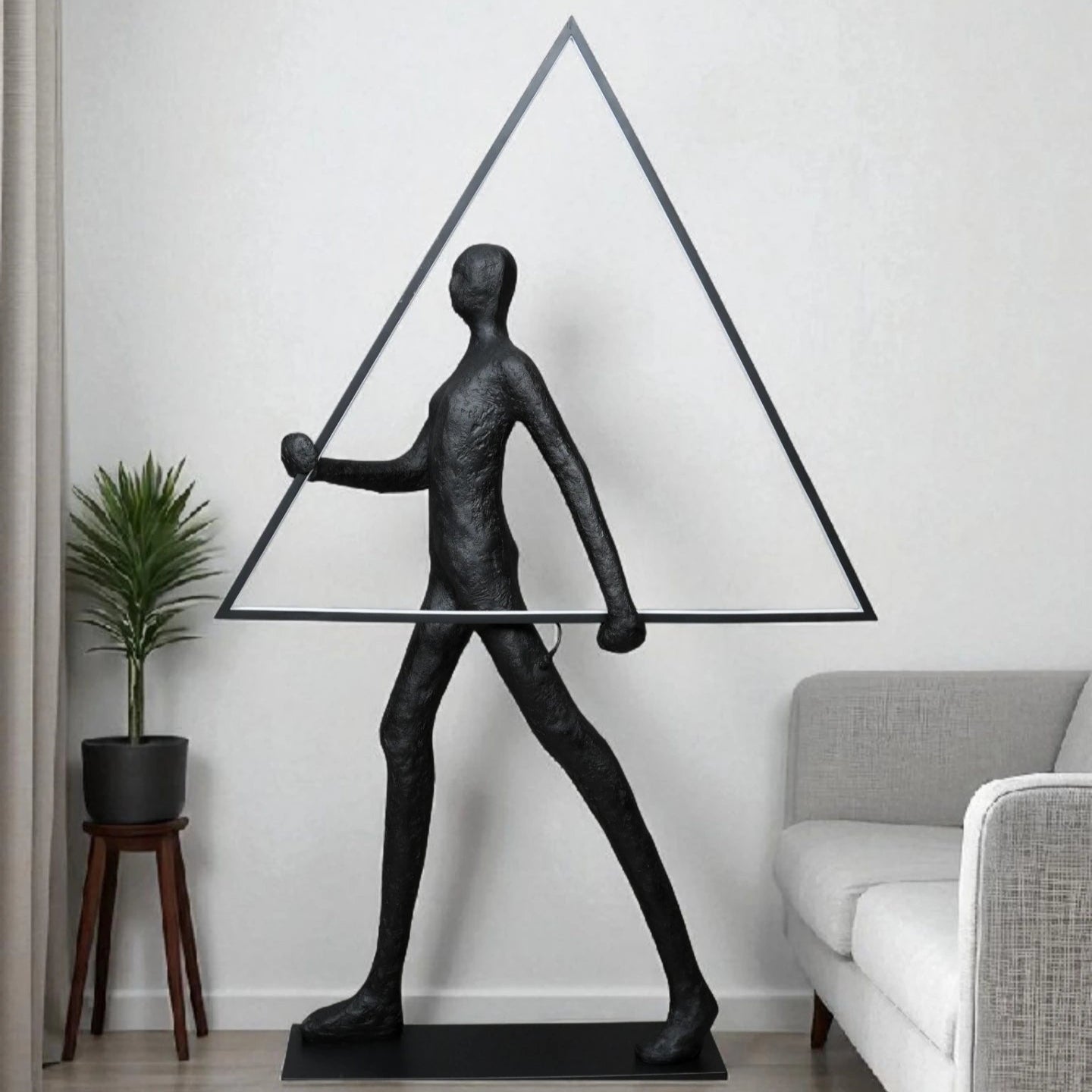 Geometric Walker Light Sculpture