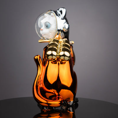 Astronaut Cat Decor
