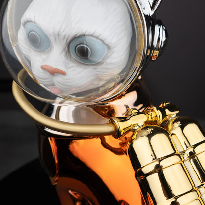 Astronaut Cat Decor