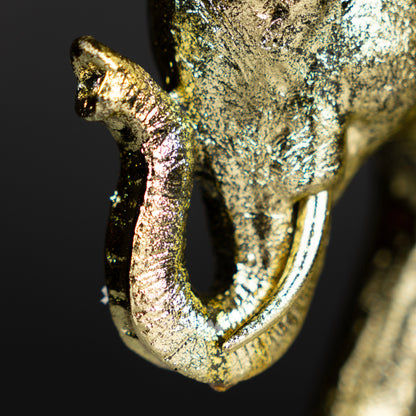 Gilded Filigree Lucky Elephant - Medium