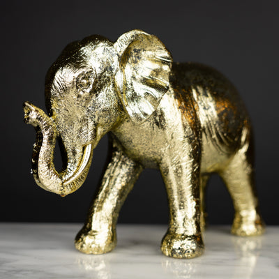Gilded Filigree Lucky Elephant - Medium