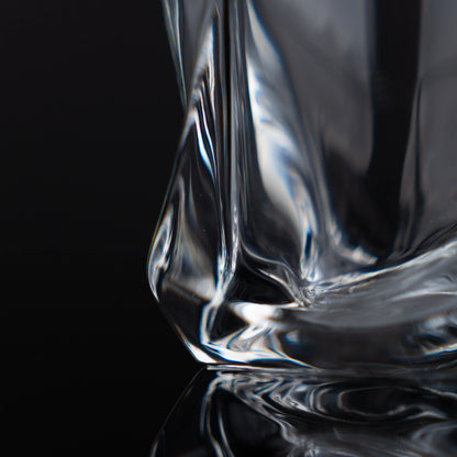 Ice Textured Whiskey Glasses - Set of 12