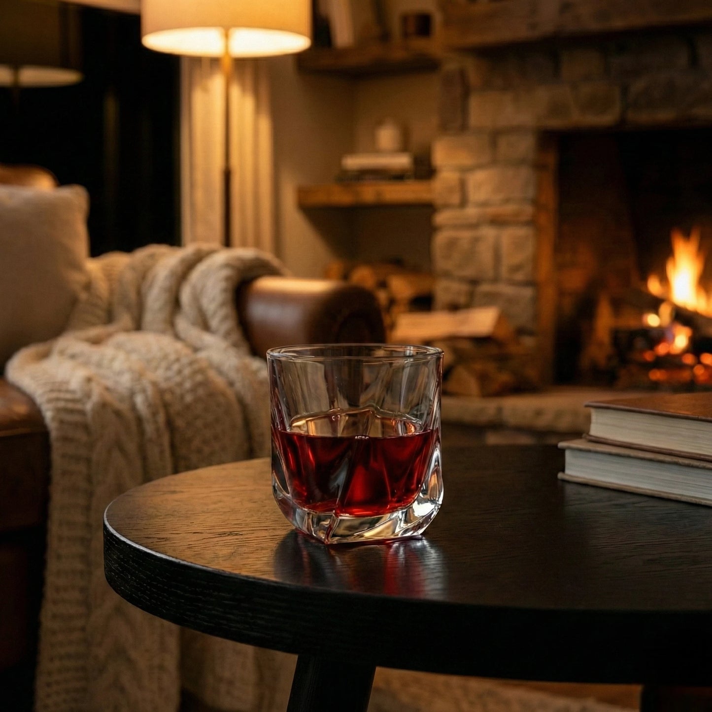 Ice Textured Whiskey Glasses - Set of 6