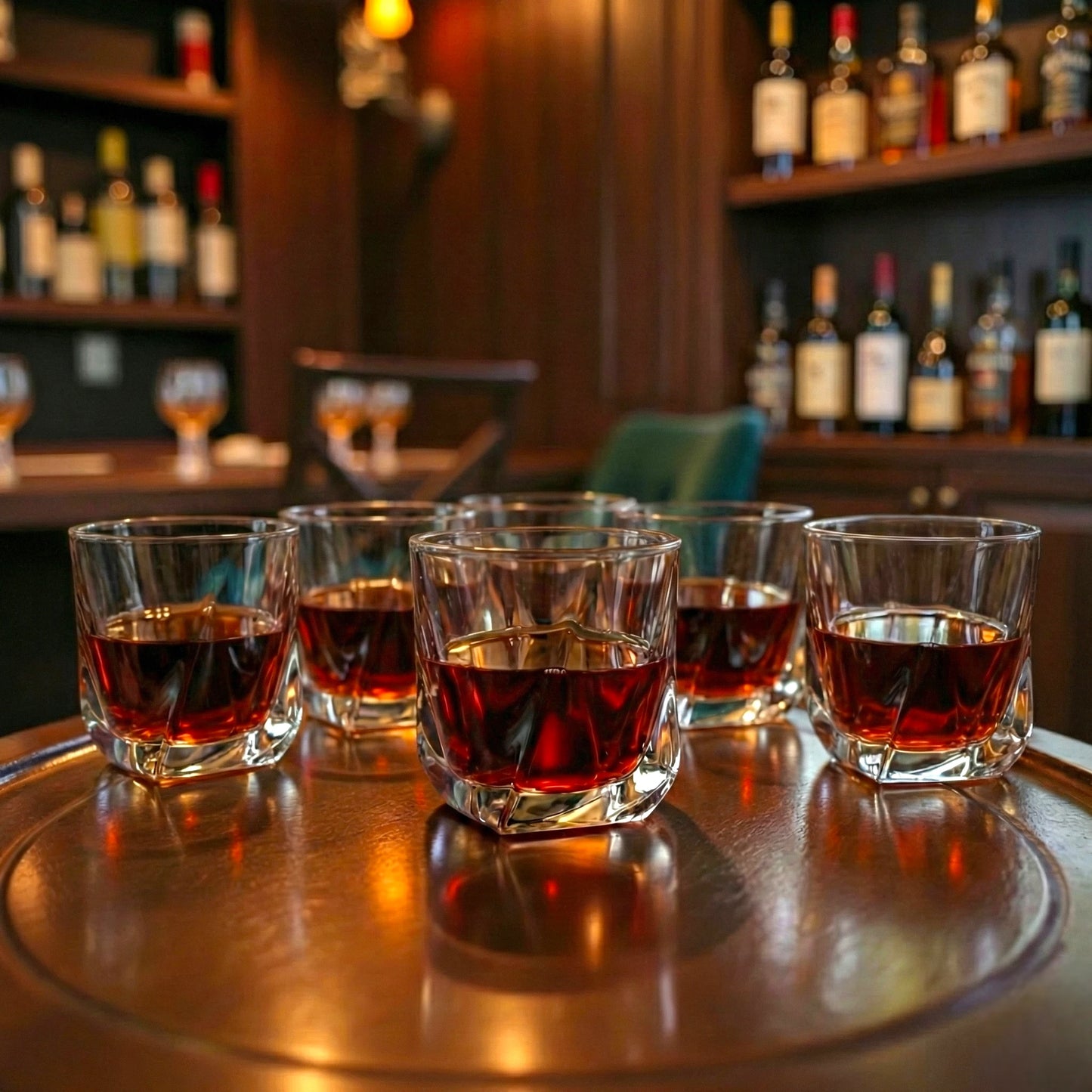 Ice Textured Whiskey Glasses - Set of 6