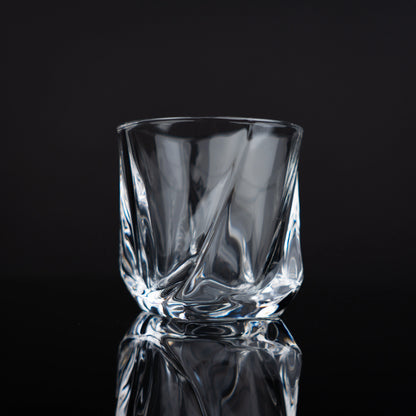 Ice Textured Whiskey Glasses - Set of 12