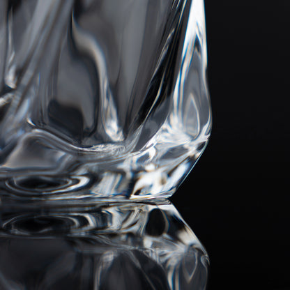 Ice Textured Whiskey Glasses - Set of 12