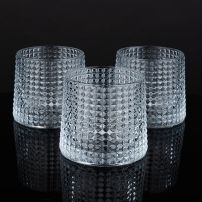 Twisted Whiskey Rocks Glasses - Set of 6