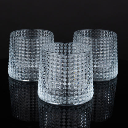 Twisted Whiskey Rocks Glasses - Set of 6