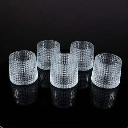 Twisted Whiskey Rocks Glasses - Set of 6