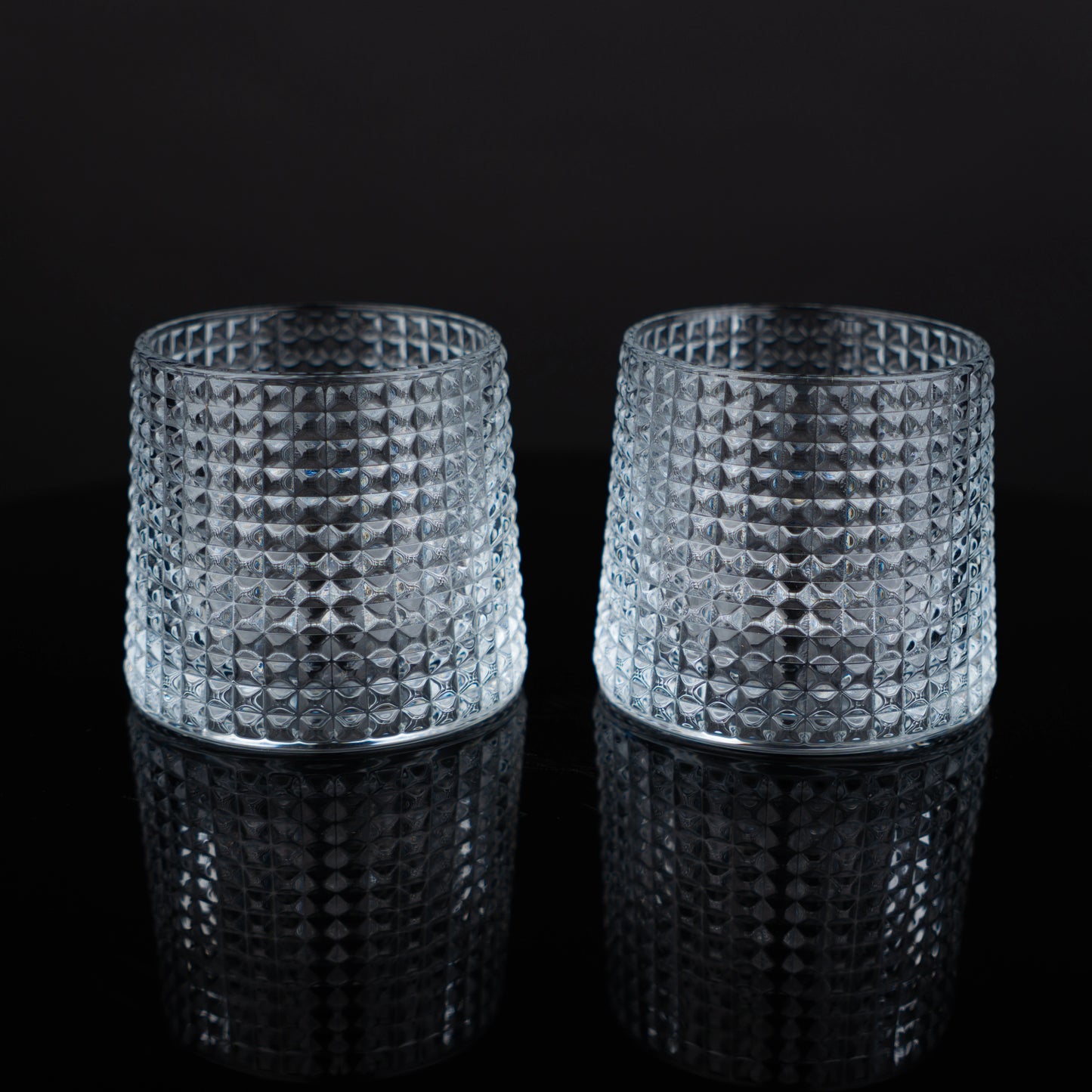 Twisted Whiskey Rocks Glasses - Set of 6