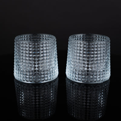 Twisted Whiskey Rocks Glasses - Set of 6