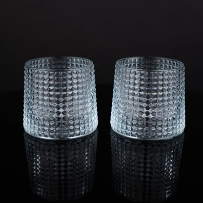 Twisted Whiskey Rocks Glasses - Set of 6