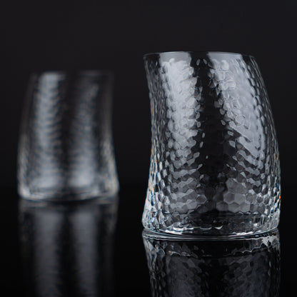 Diamond Cut Whiskey Glasses - Set of 6