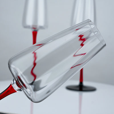 Noir Champagne Flute - Set of 4