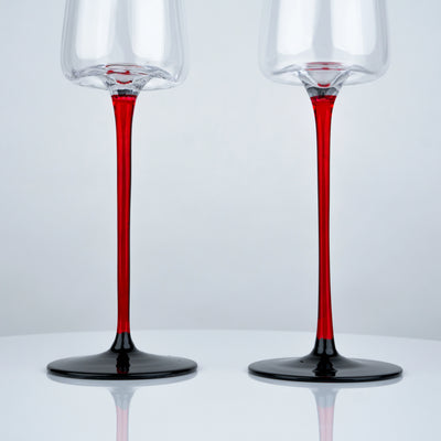 Noir Champagne Flute - Set of 4
