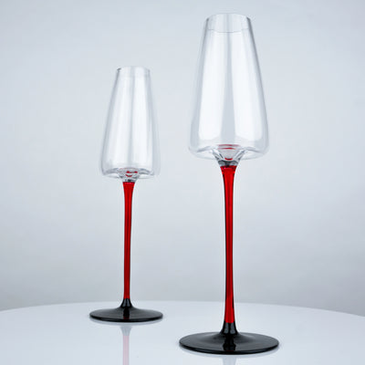 Noir Champagne Flute - Set of 4