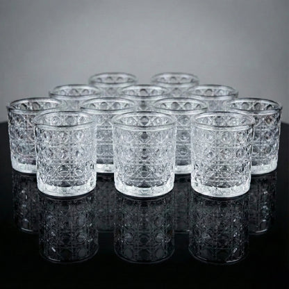 Round Shot Glasses - Set of 12