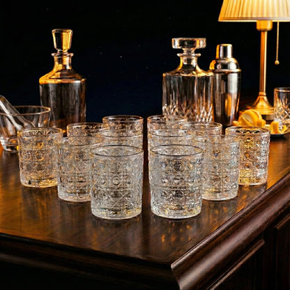 Round Shot Glasses - Set of 12