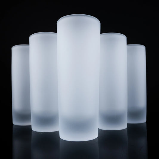 Frosted Matte Shot Glasses - Set of 12