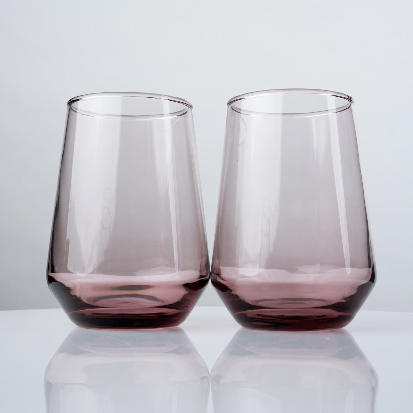 Rose Stemless Glasses - Set of 4