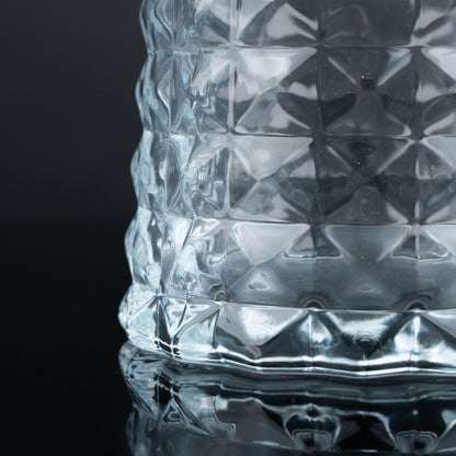 Amber Rounded Rocks Glasses - Set of 4