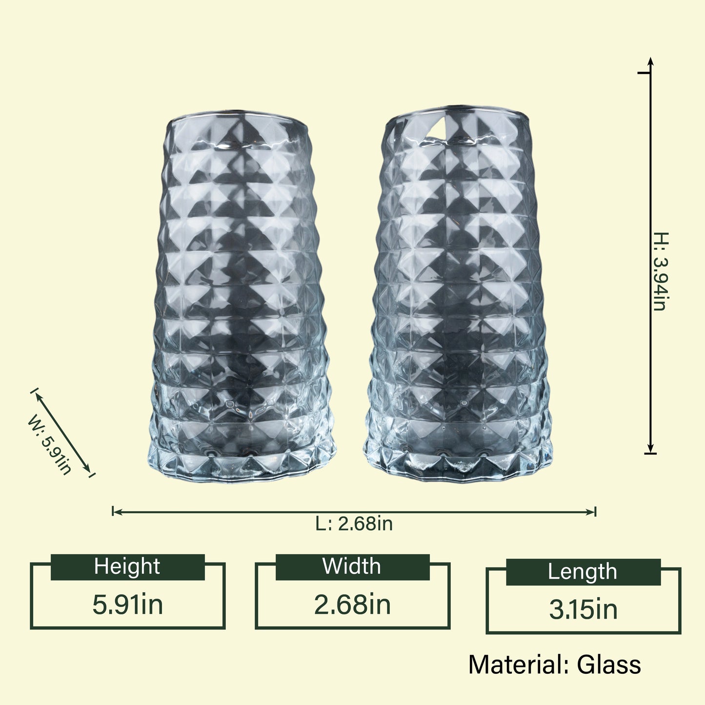 Luxury geometric drinking glasses designed for premium cocktail presentation, contemporary entertaining, and upscale hosting experiences