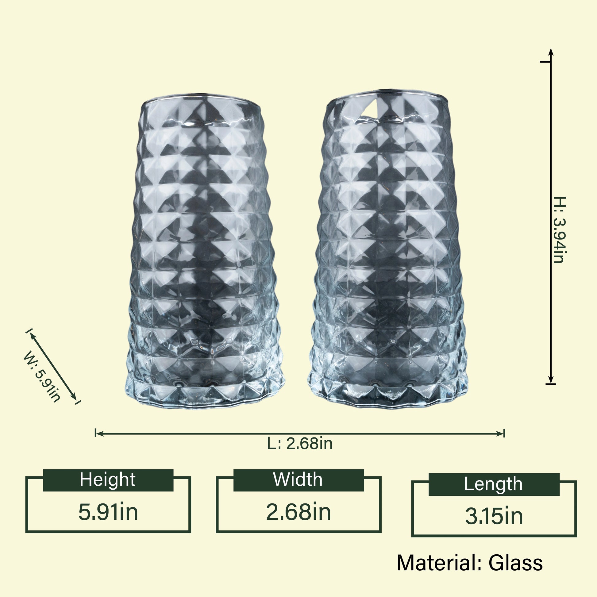 Luxury geometric drinking glasses designed for premium cocktail presentation, contemporary entertaining, and upscale hosting experiences
