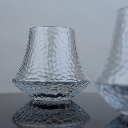 Hammered Tumbler Glasses - Set of 4