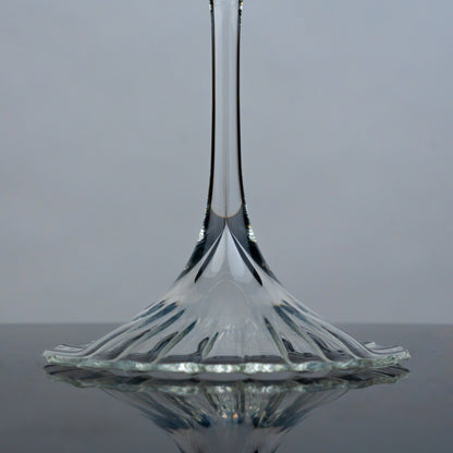 Fluted Stemmed Cocktail Glasses - Set of 2