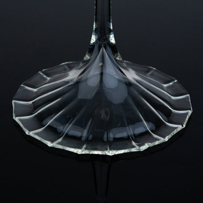 Fluted Stemmed Cocktail Glasses - Set of 2