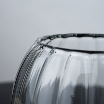 Fluted Dome Drinking Glasses - Set of 4