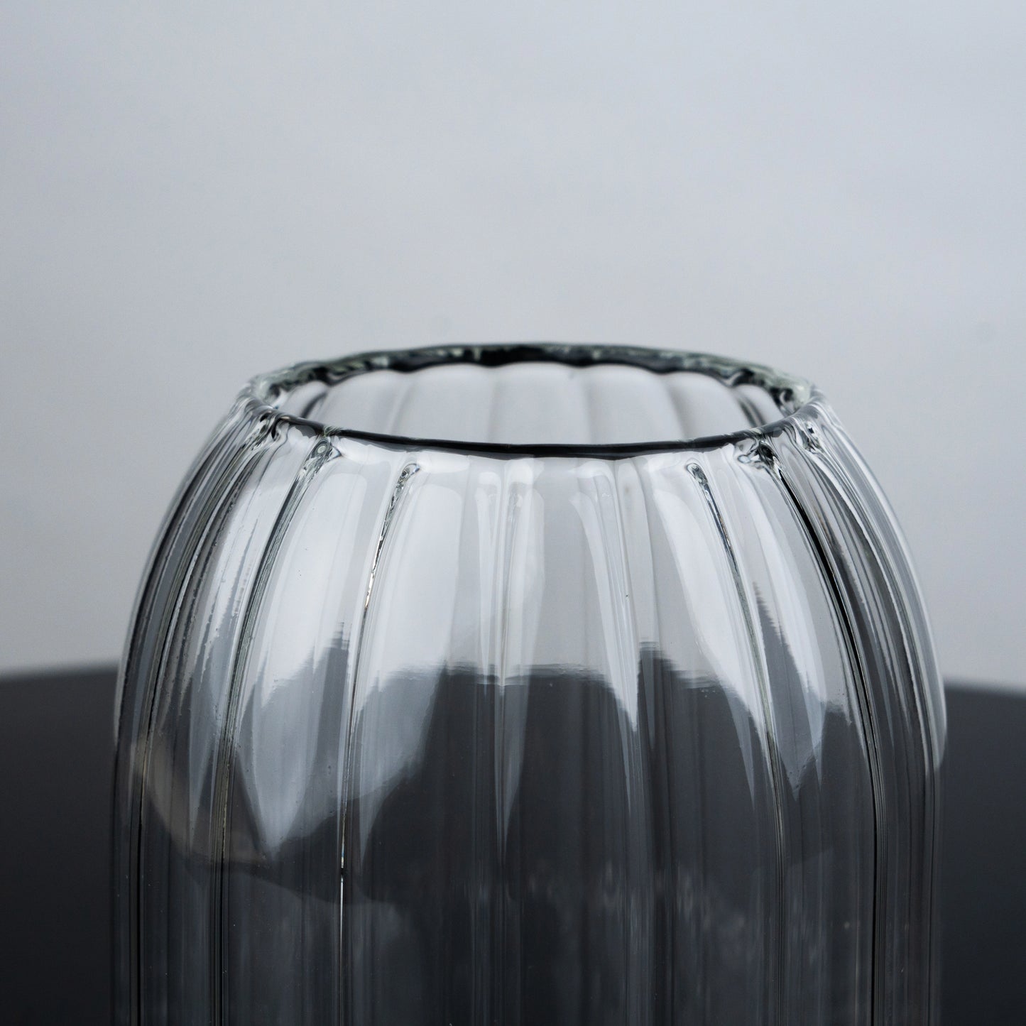 Fluted Dome Drinking Glasses - Set of 4