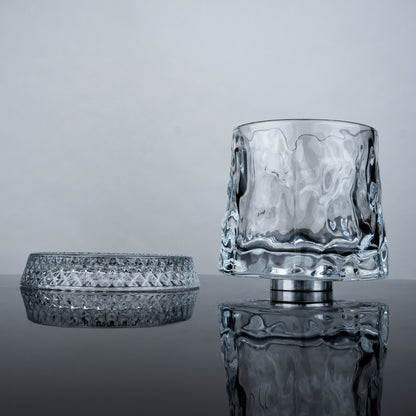 Rotating Wavy Rocks Glasses - Set of 4