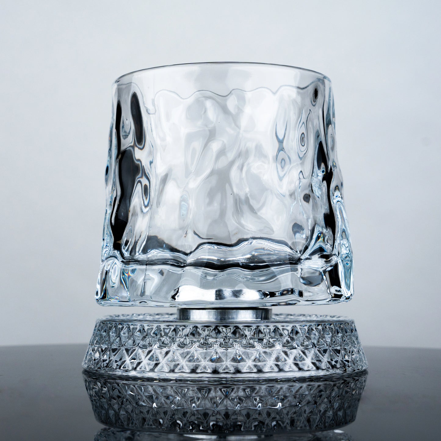 Rotating Wavy Rocks Glasses - Set of 4