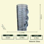 Tiki glass spec sheet, 5.12in tall tumbler