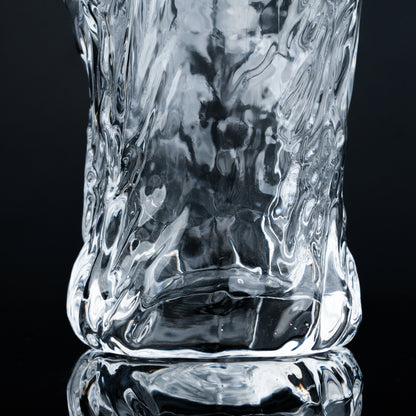 Organic Wavy Highball Glasses - Set of 4