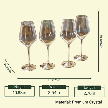 Aura Wine Glasses - Set of 4
