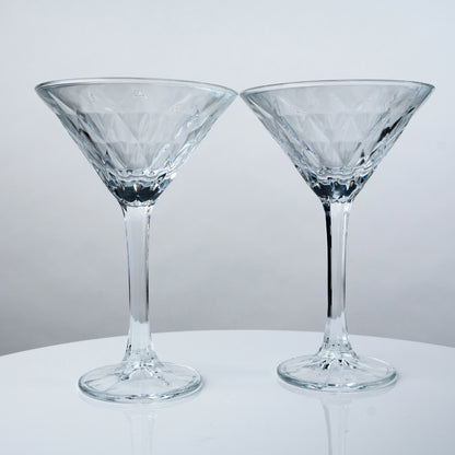 Aurora Diamond Cocktail Glass  - Set of 6