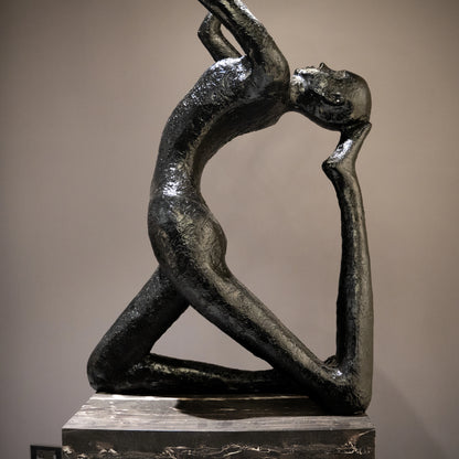 Figurative Yoga Pose Accent Lamp