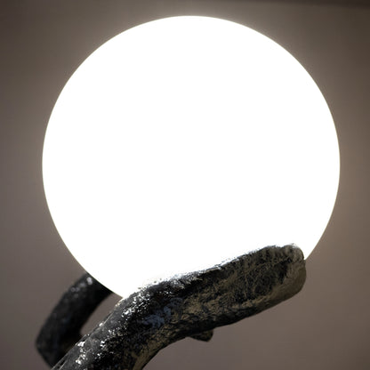 Figurative Yoga Pose Accent Lamp