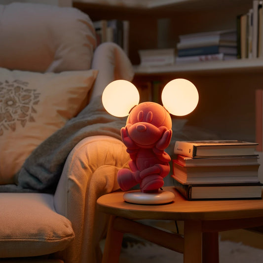 Pink Glow Muse Lamp