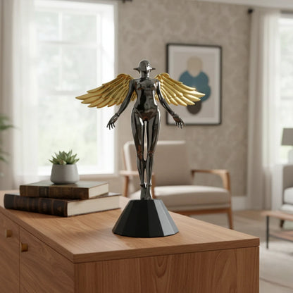 Celestial Chrome Angel