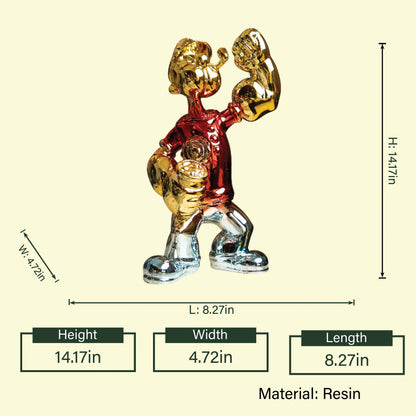 Premium metallic character decor designed for contemporary interiors